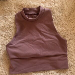 Kyodan Mauve Crop Top